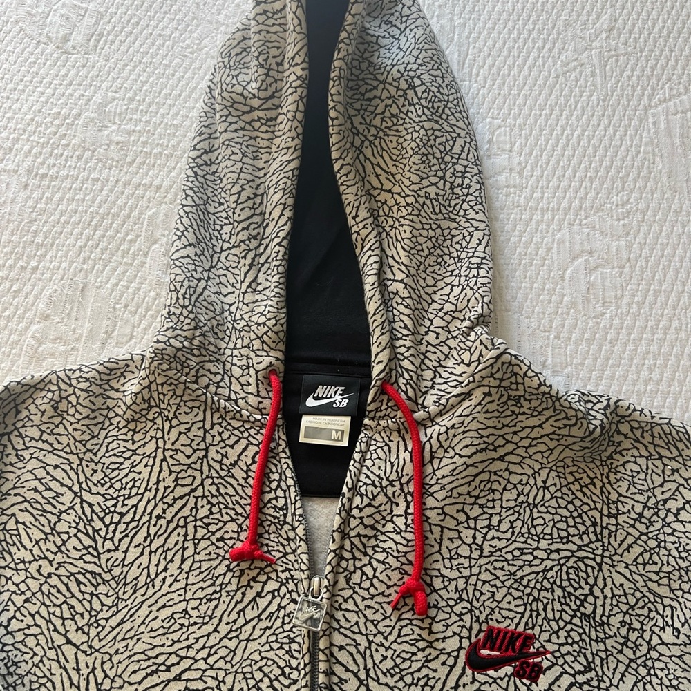 NikeSB Elephant print full-zip hoodie *RARE - Picture 7 of 7